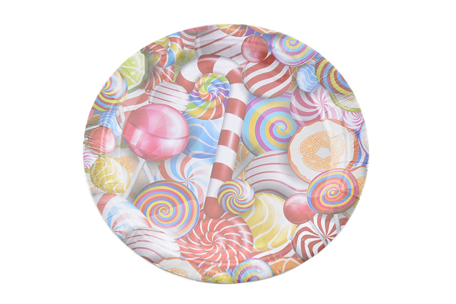 PARTENOPE SET 8 PIATTI 22CM CANDY