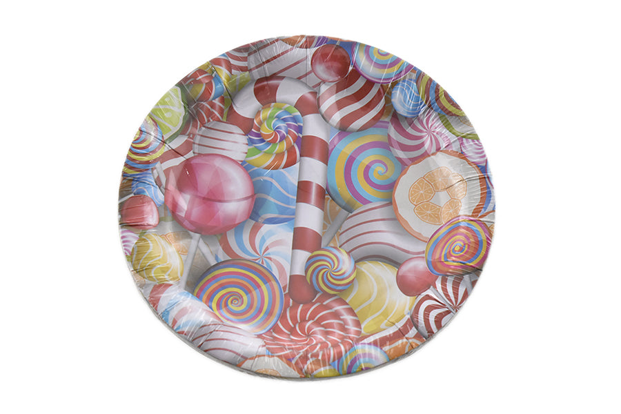 PARTENOPE SET 8 PIATTI 18CM CANDY