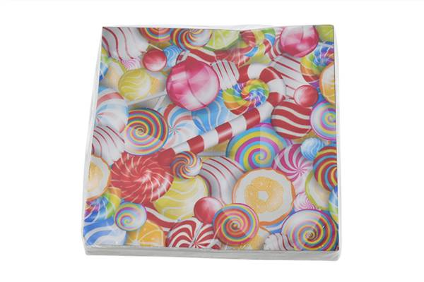 PARTENOPE SET 20 TOVAGLIOLI 33X33 CANDY 