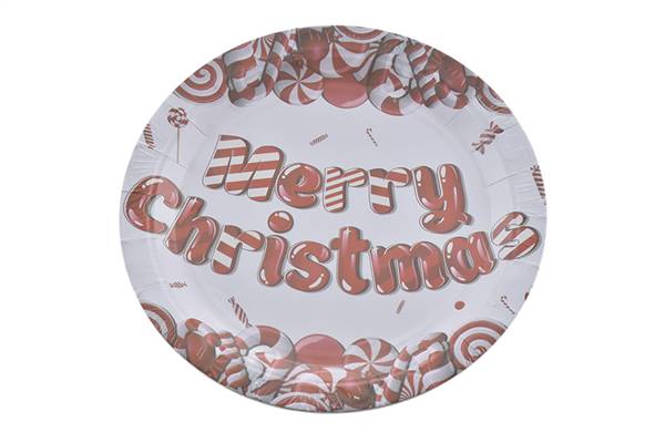 PARTENOPE SET 8 PIATTI 22CM XMAS 