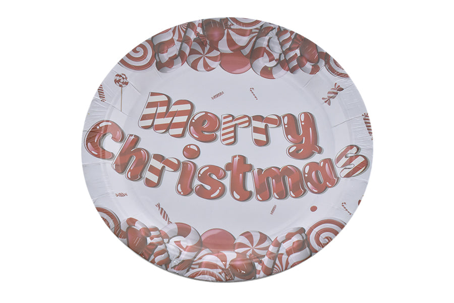 PARTENOPE SET 8 PIATTI 22CM XMAS