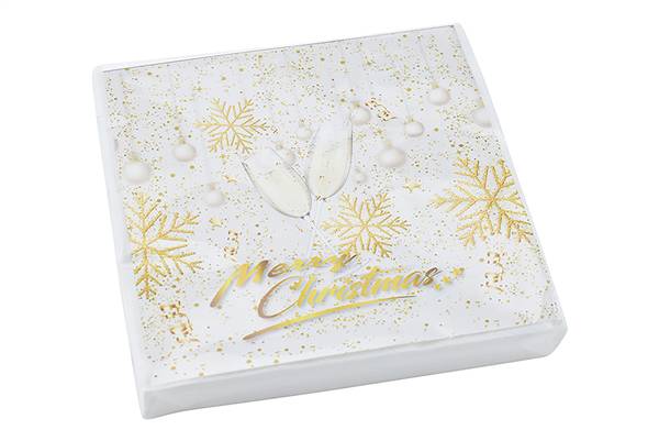 PARTENOPE SET 20 TOVAGLIOLI 33X33CM 