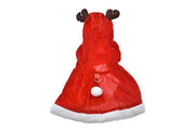 PARTENOPE VESTITINO NATALE PER ANIMALI IN VELLUTO 21X32CM.