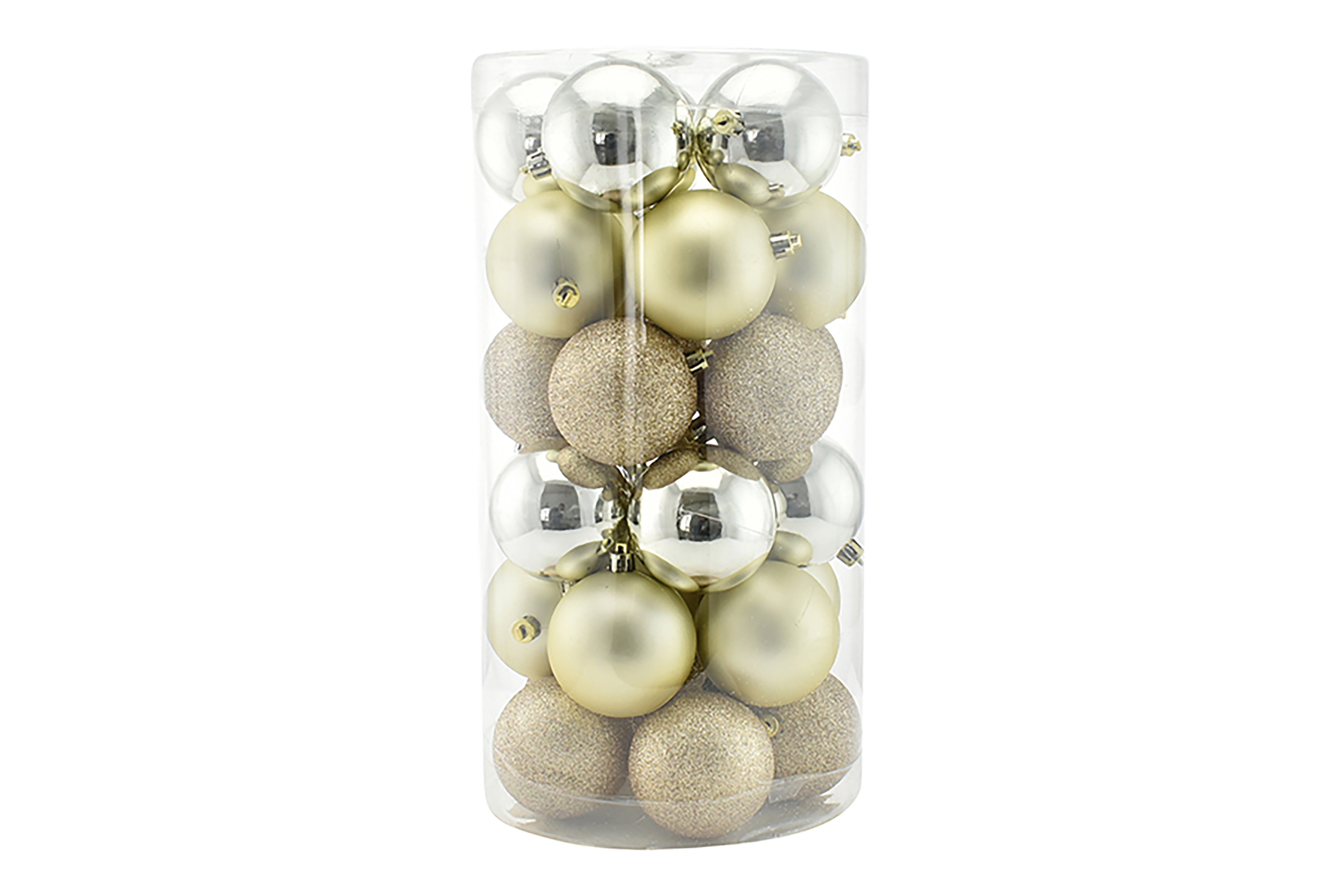 PARTENOPE BOX 30 SFERE 7CM CHAMPAGNE - Infinity Home Store
