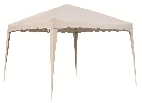 GFC GAZEBO FOLDY 3X3MT BEIGE JU-015 RICHIUDIBILE 3X3X2,6OH. TUBO 25X25 MM.