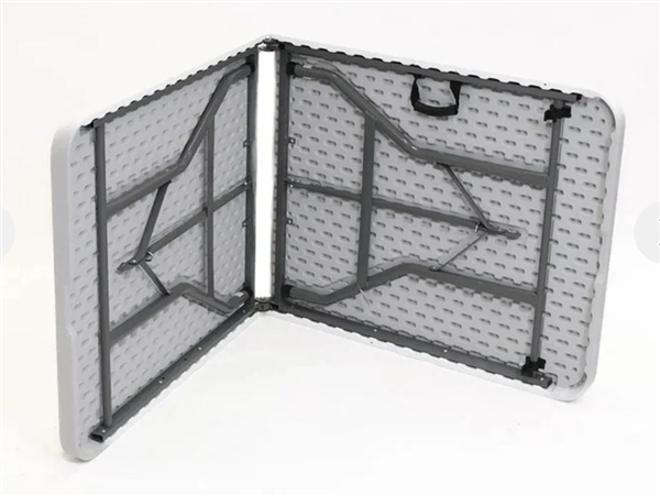 GFC TAVOLO PIEGHEVOLE A VALIGIA BIANCO 180X70X74H.