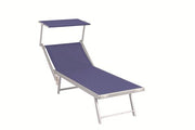 GFC LETTINO MARE POOL BLU HU-050 CM.189X61X40H TUBO 42X42 2 POSIZIONI