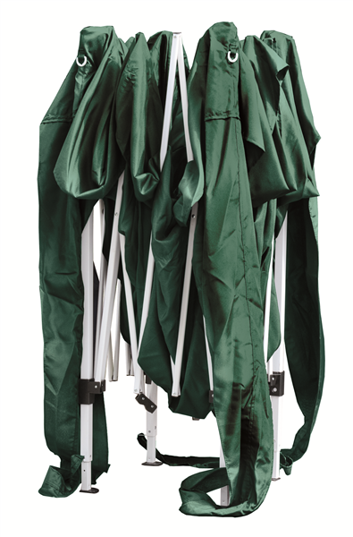GFC GAZEBO FOLDY 3X3MT VERDE JU-013 3X3X2,60H. TUBO 25X25 MM.
