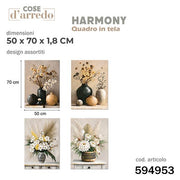 CS QUADRO TELA HARMONY 50X70 ASS. 