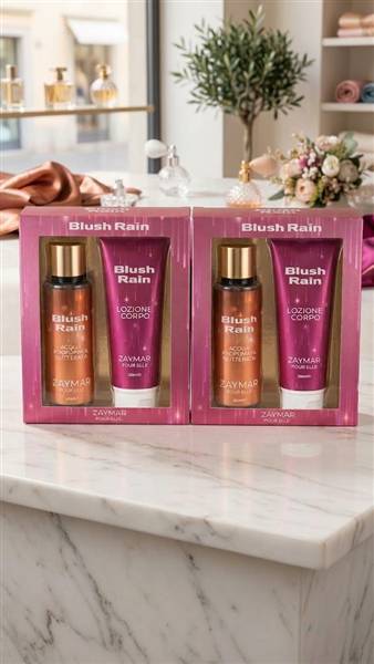ZAYMAR SET REGALO BLUSH RAIN 250+236ML 
