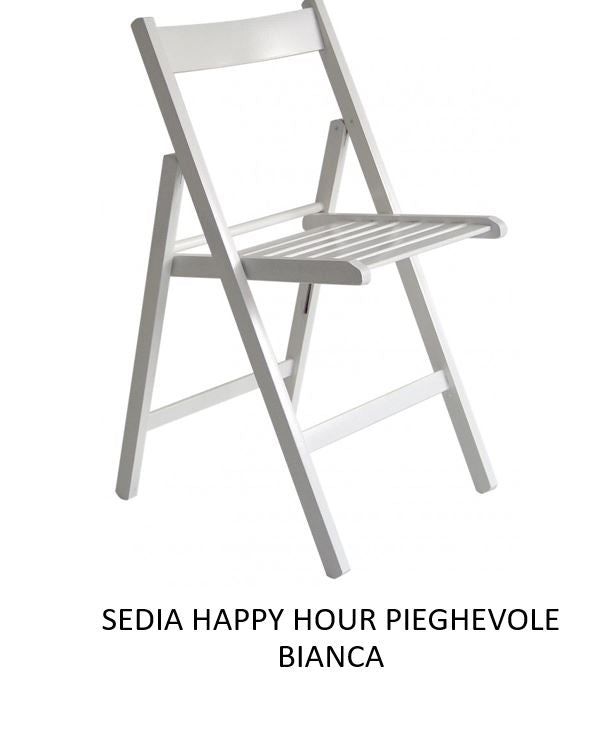 ITALIADOC SEDIA HAPPY HOUR PIEGH BIANCO