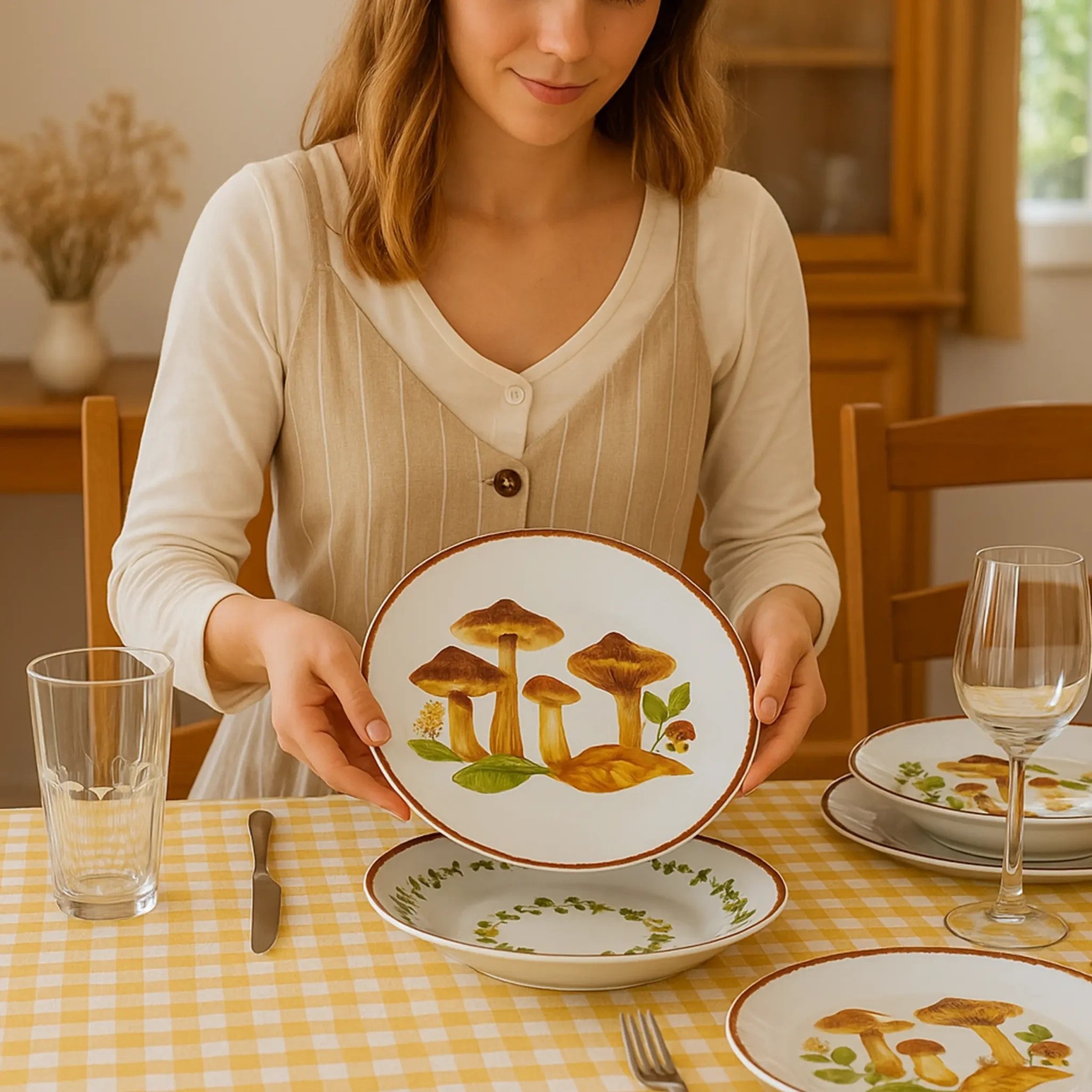 ARCA SERVIZIO PIATTI 18PZ BOSCO IN TAVOL