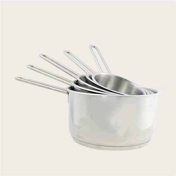 ARCA CASSERUOLE 5PZ 1 MANICO DIAMOND INOX