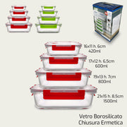 ARCA CONTENITORI VETRO 4PZ