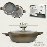 ARCA TEGAME C/COP SOPHIA 32CM