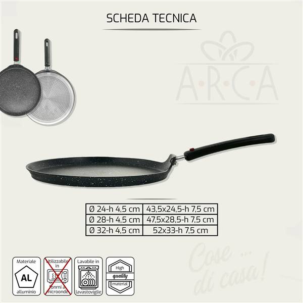 ARCA CREPIERA VULCANIA CM.28