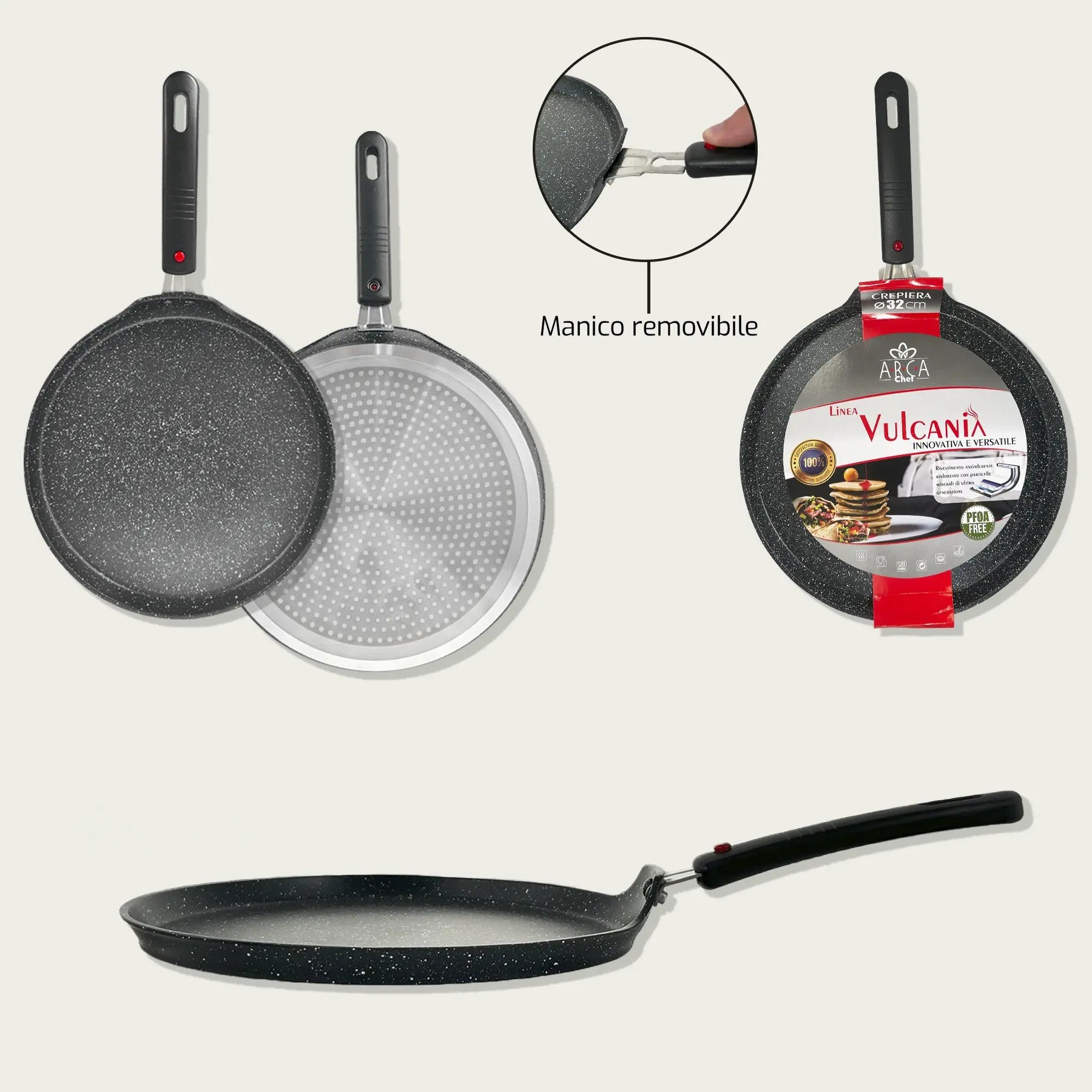 ARCA CREPIERA VULCANIA CM.32