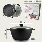 ARCA CASSERUOLA VULCANIA CM.36 C/COP VET 