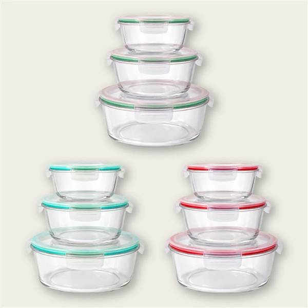 ARCA CONTENITORI TONDI 3PZ ERMETIKO