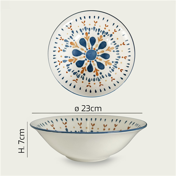 ARCA INSALATIERA AURORA BLU CM.23 