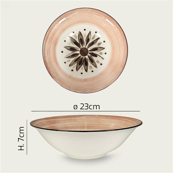 ARCA INSALATIERA PETALIA PINK CM.23