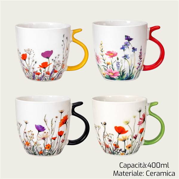 ARCA TAZZA MUG 40CL ASS.