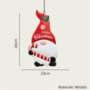 ARCA PARETE GNOMO NATALE 23X45CM 