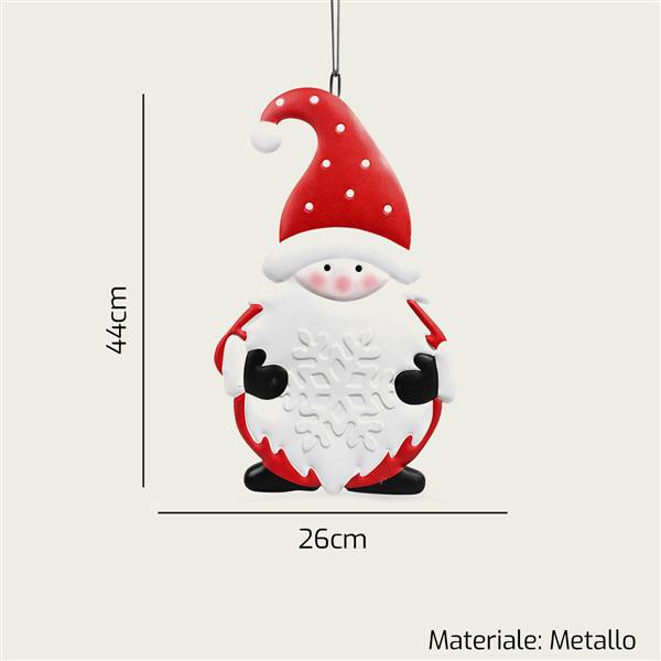 ARCA PARETE BABBO NATALE 26X44CM 