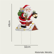 ARCA BABBO NATALE LATTA 32X49CM 