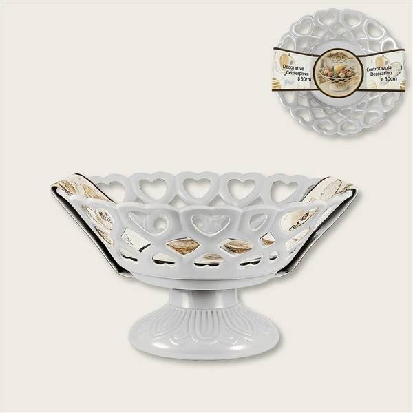 ARCA CENTROTAVOLA BIANCO CM.30 