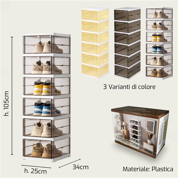 ARCA SCARPIERA 6 LIVELLI 26X35 H.105 