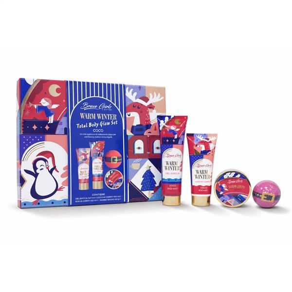 BRAVE GIRL SET REGALO WARM WINTER 4PZ 