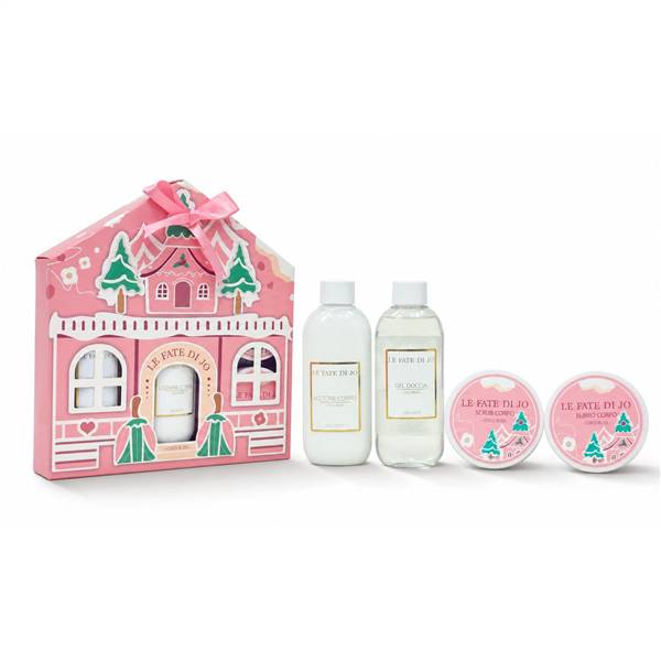 LE FATE SET REGALO CASSETTA NATALE 4PZ 