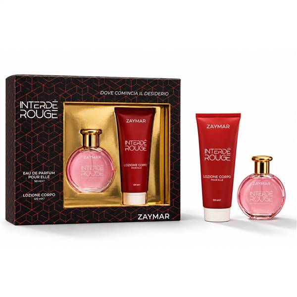 ZAYMAR SET REGALO INTERDE ROUGE 50+120ML 