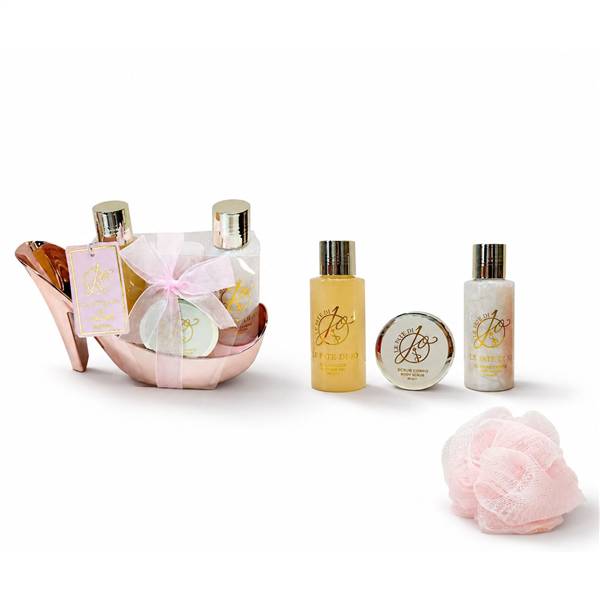 LE FATE SET REGALO SCARPETTA ROSA 4PZ 