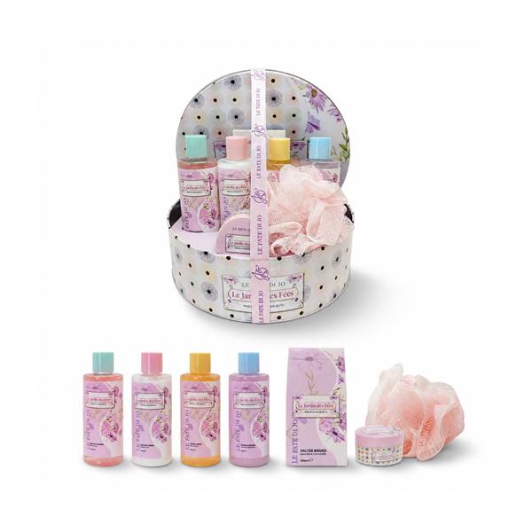 LE FATE SET REGALO LATTA TONDA 6PZ +SPUG 