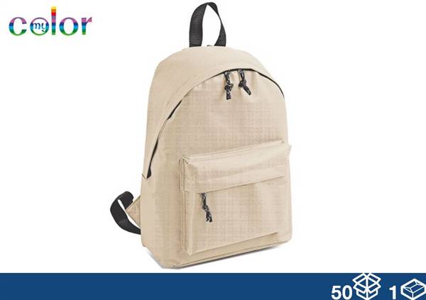 EOL ZAINO TESSUTO NATURALE 38X28X12 