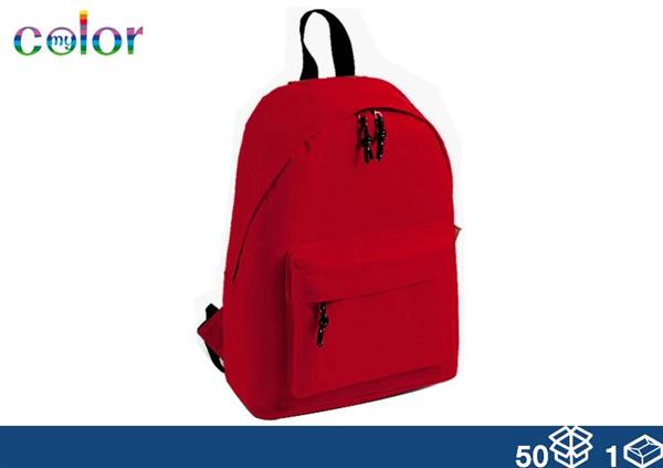 EOL ZAINO TESSUTO BORDEAUX 38X28X12 