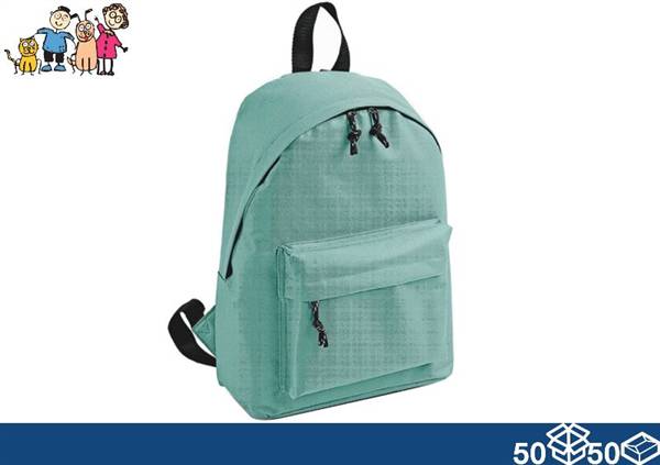 EOL ZAINO TESSUTO VERDE FLUO 38X28X12 