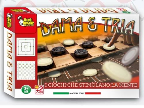 EOL GIOCO DA TAVOLO DAMA E TRIA 