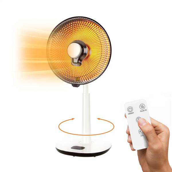 AVILIA STUFA A PARABOLA CARBON CRYSTAL CON TELECOMANDO E TIMER 450-900W WINTEM
