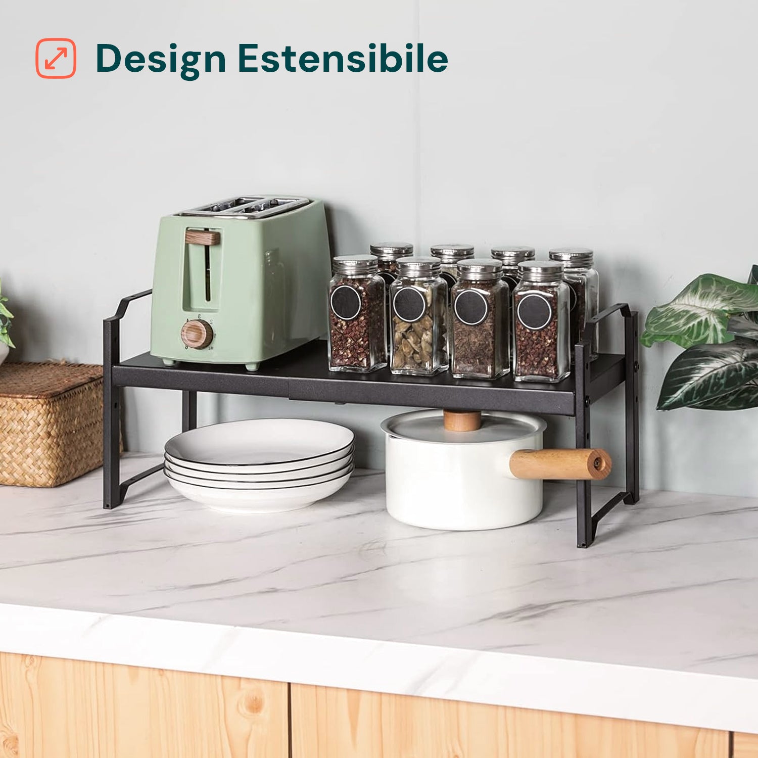 AVILIA SCAFFALE ESTENSIBILE MULTIUSO