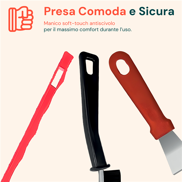 AVILIA KIT PULIZIA CASA DA 11PZ COMPLETO CON SPAZZOLE E EASCHIETTI MULTIUSO