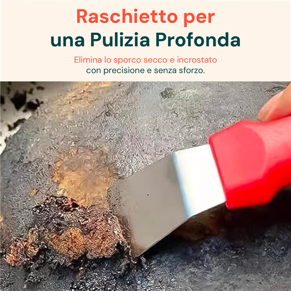 AVILIA KIT PULIZIA CASA DA 11PZ COMPLETO CON SPAZZOLE E EASCHIETTI MULTIUSO