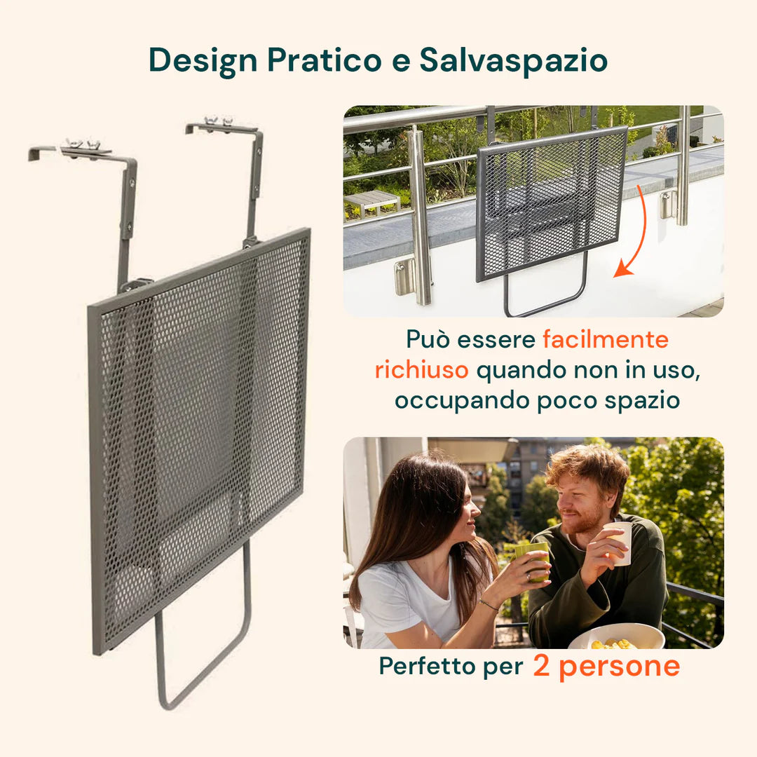 AVILIA TAVOLO PIEGHEVOLE DA BALCONE