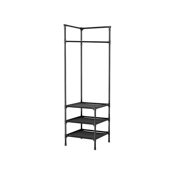 AVILIA APPENDIABITI ANGOLARE 3 RIPIANI SALVASPAZIO MODERNO DA TERRA 180X45X45CM