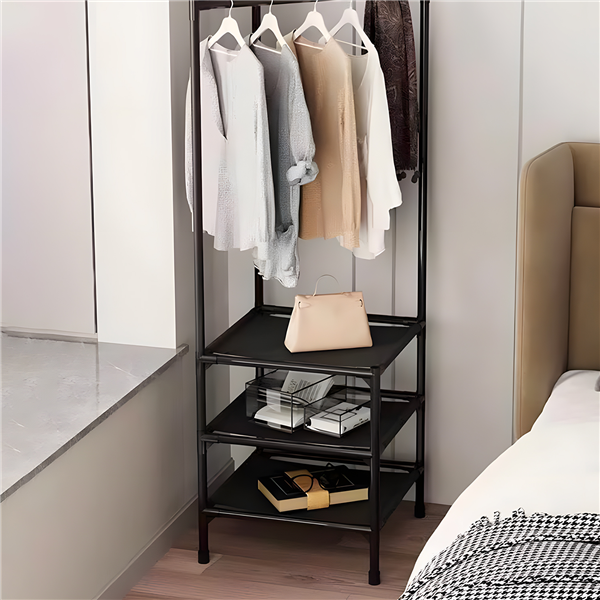 AVILIA APPENDIABITI ANGOLARE 3 RIPIANI SALVASPAZIO MODERNO DA TERRA 180X45X45CM