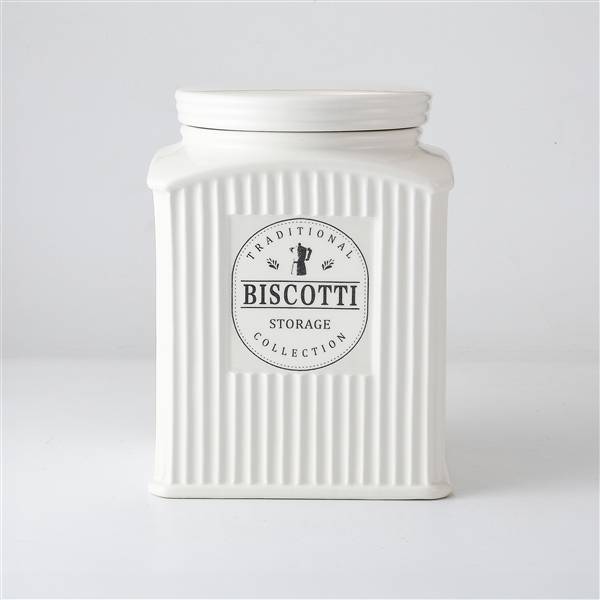 MMZ BISCOTTIERA IN CERAMICA ML.2400 DM.15XH.20 MODELLO PARIS