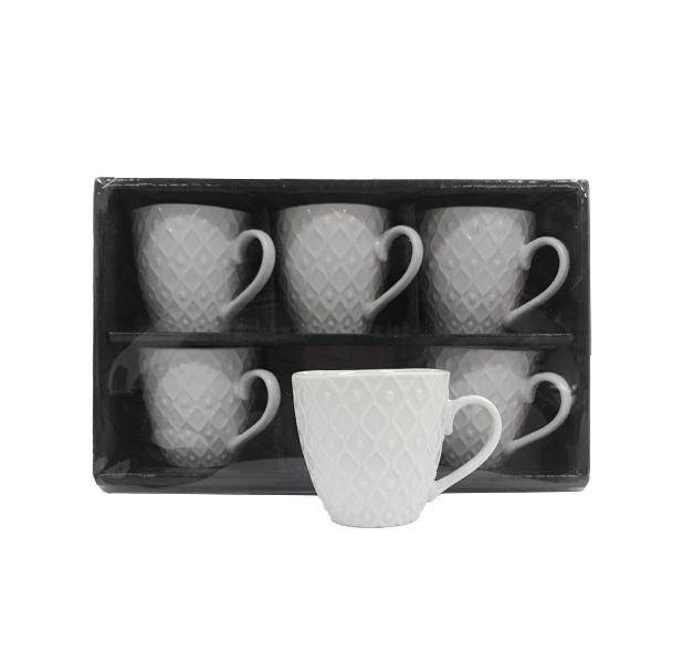 MMZ TAZZINE CAFFE' 6PZ 80CC DECORO 66