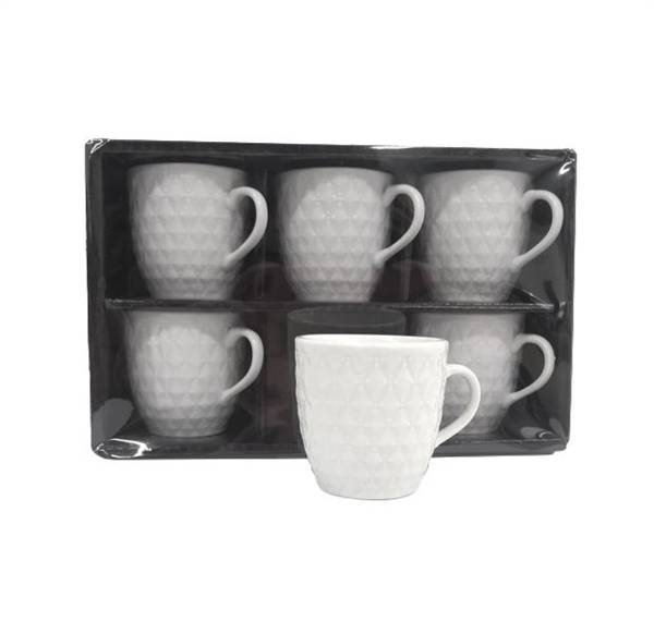 MMZ TAZZINE CAFFE' 6PZ 80CC DECORO 73 